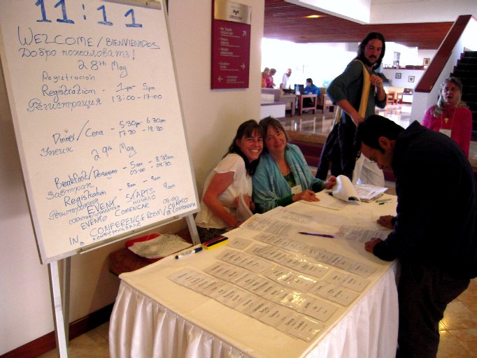8th Gate 2 registration table