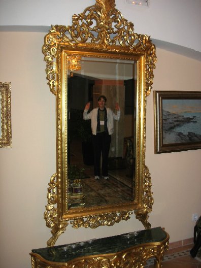 Hotel Mon Port mirror