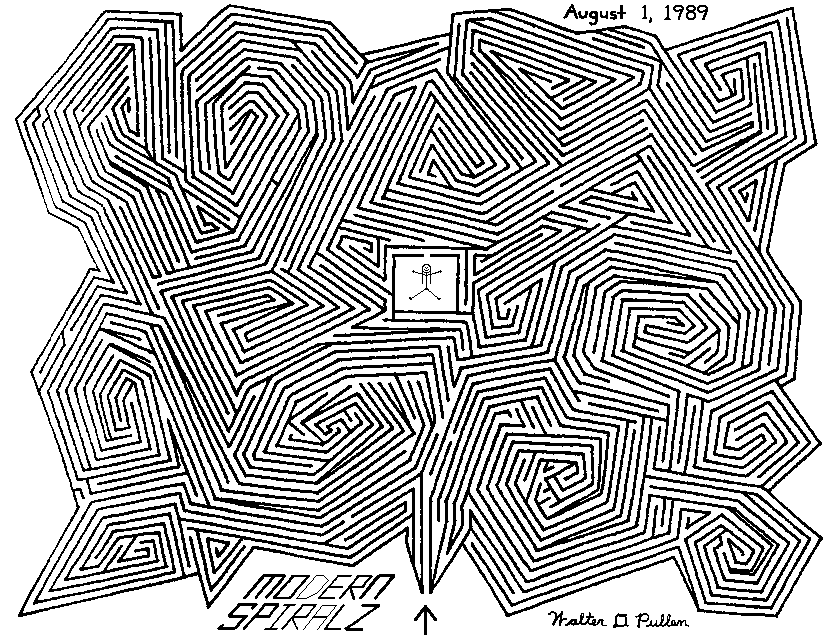 Modern Spiralz Maze