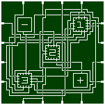 Daedalus recursive fractal Maze